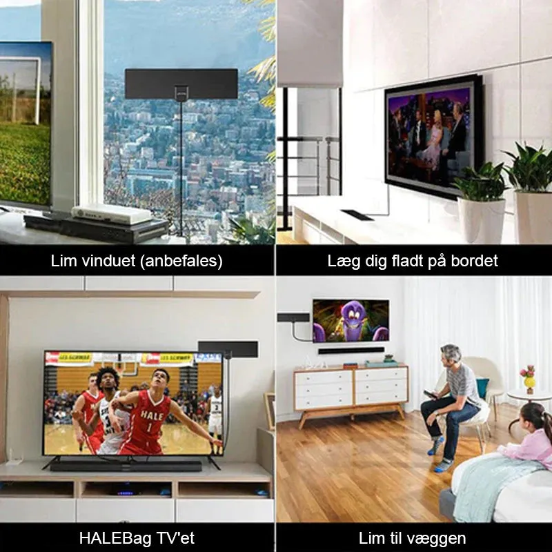 2023 Opgraderet Digital HDTV Antenne [4K]