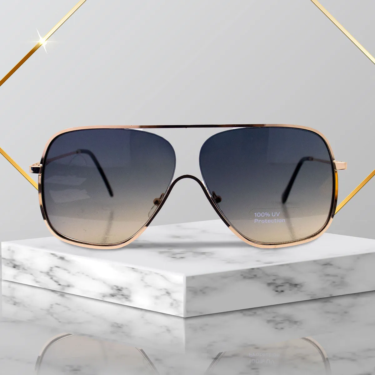 A New Day, Gafas de Sol Estilo Aviador para Mujer