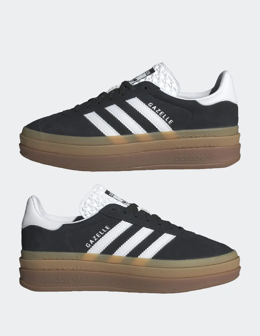adidas Gazelle Bold Negras Unisex