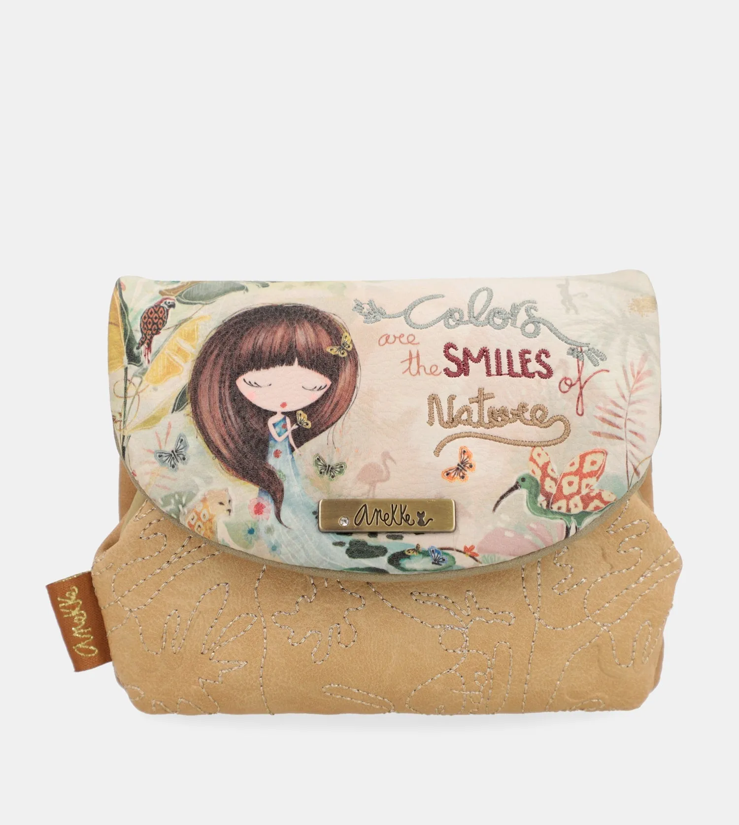 Amazonia flap wallet