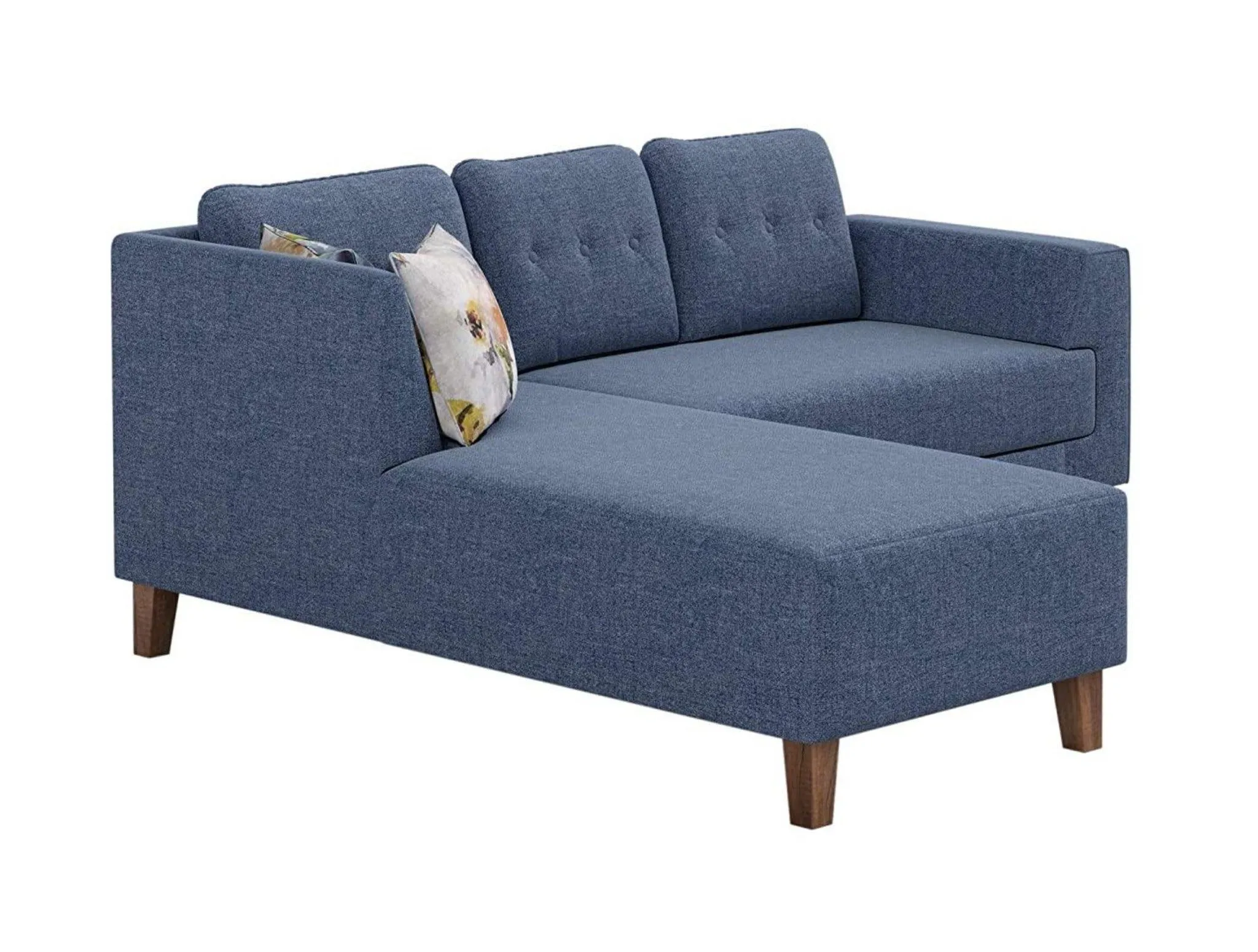 Azul 5 seater Left-Side L Shape Fabric Sofa Set