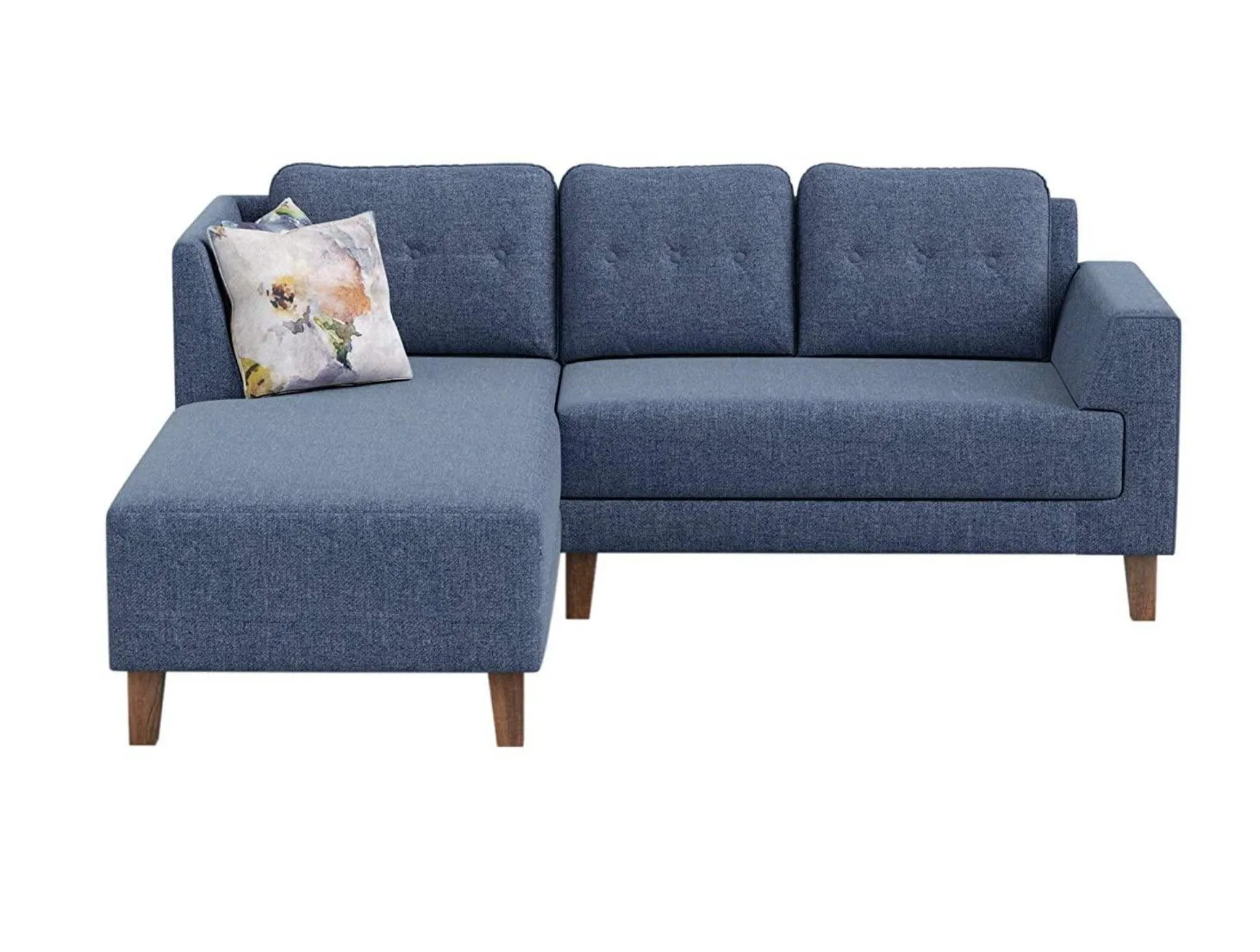 Azul 5 seater Left-Side L Shape Fabric Sofa Set