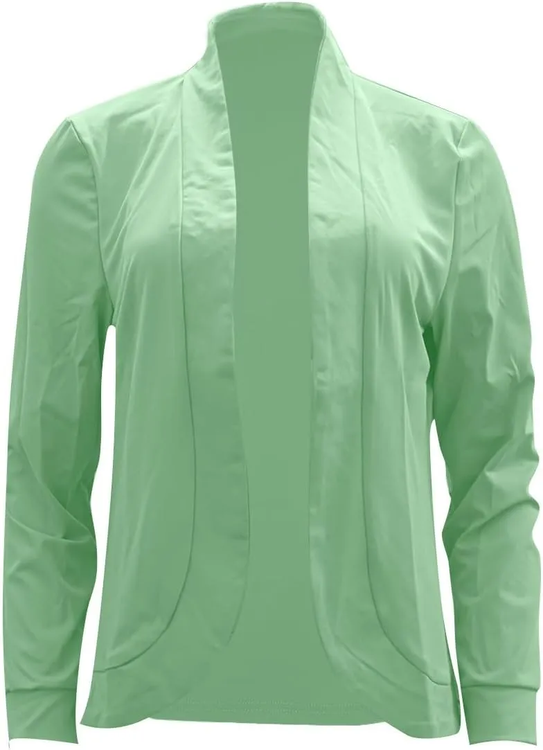 Blazers for Women Suit Jackets 3/4 Sleeve Jacket Formal Solid Coat Women's 2024 Fall Business Blazers Business