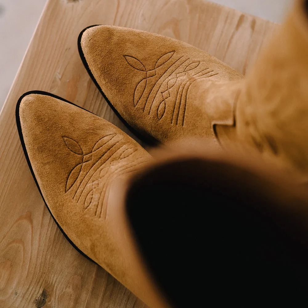 BOTA COWBOY LUIS ANTE WHISKY TACÓN 4CM
