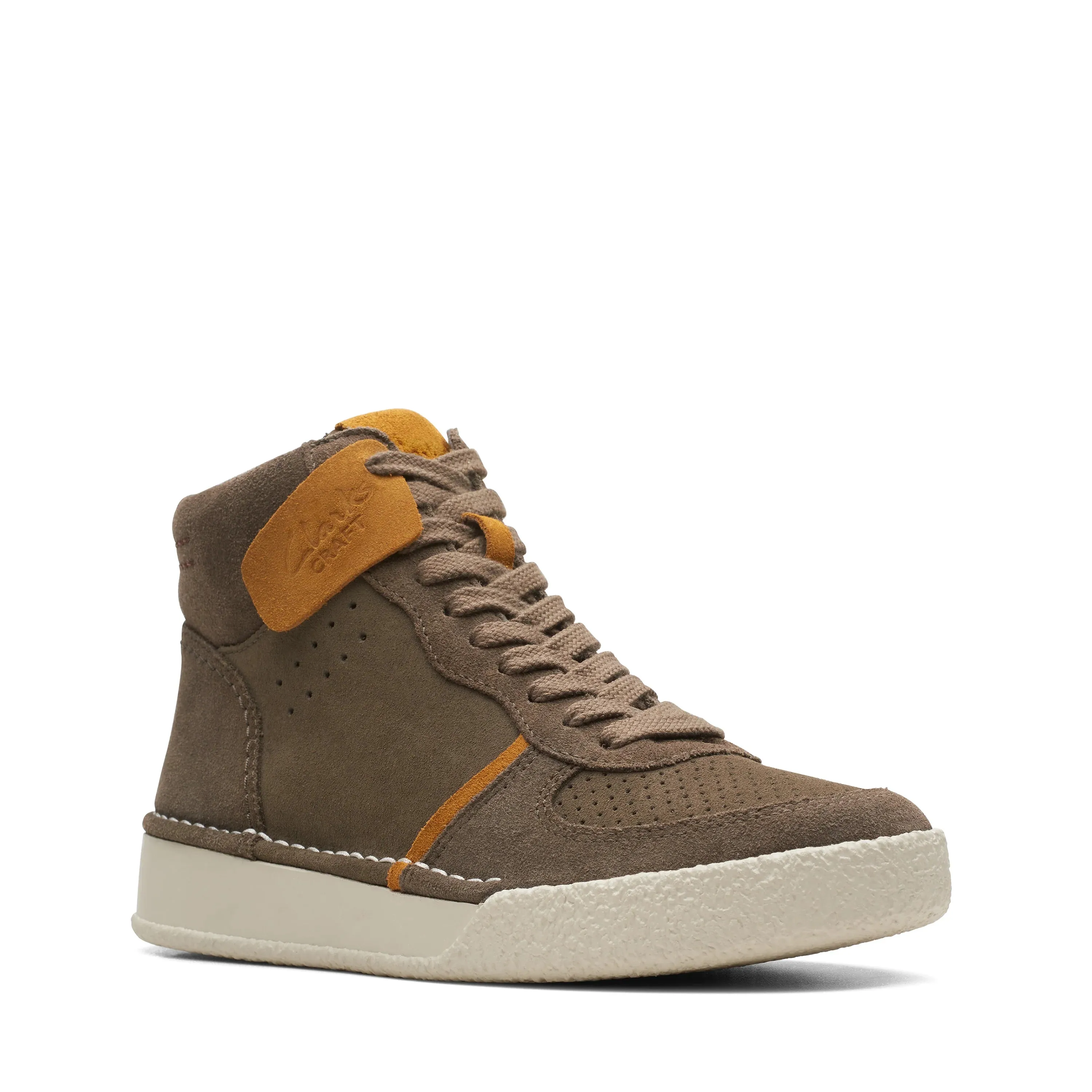 CLARKS | BOTAS MUJER | CRAFTCUP MID OLIVE COMBI | VERDE