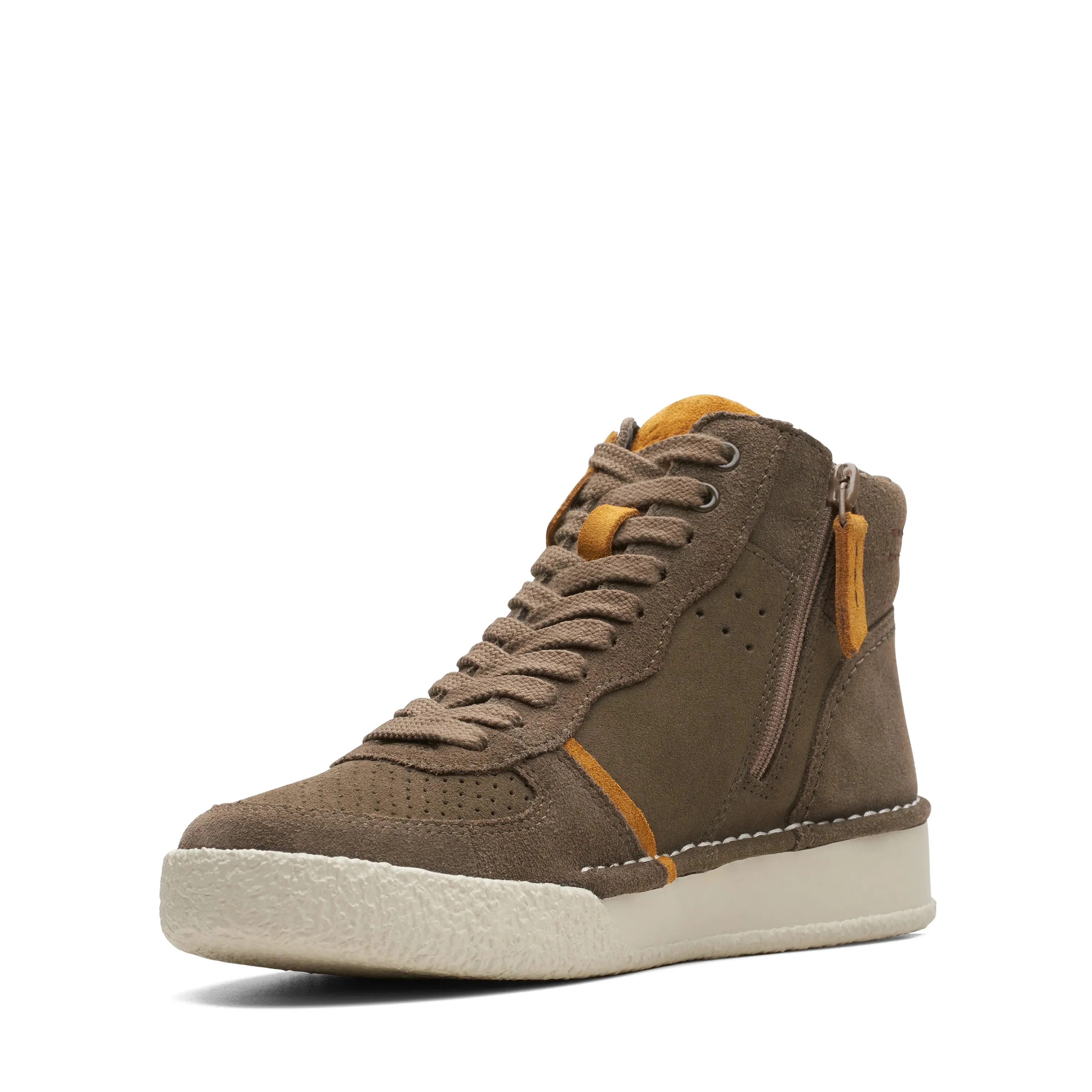 CLARKS | BOTAS MUJER | CRAFTCUP MID OLIVE COMBI | VERDE