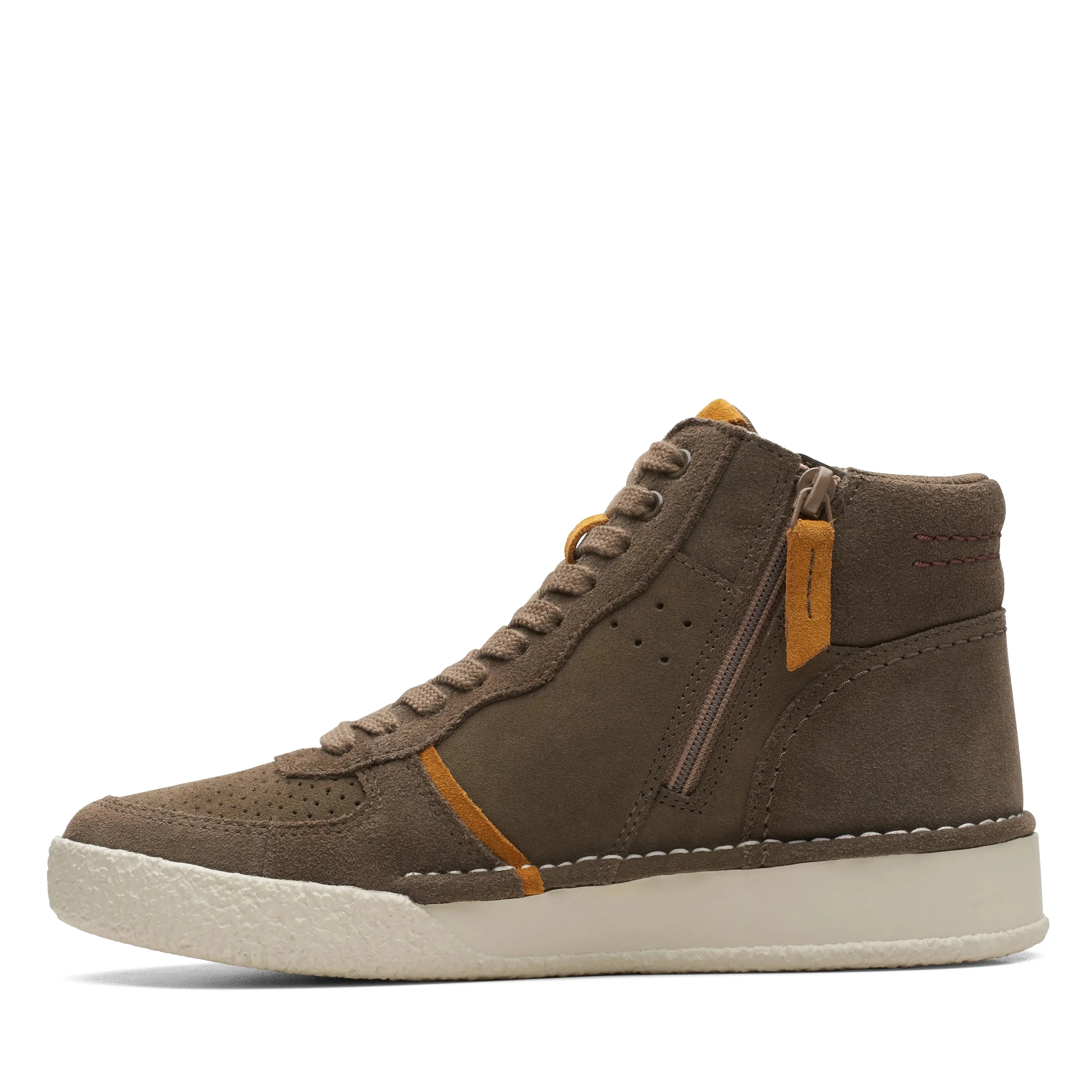 CLARKS | BOTAS MUJER | CRAFTCUP MID OLIVE COMBI | VERDE