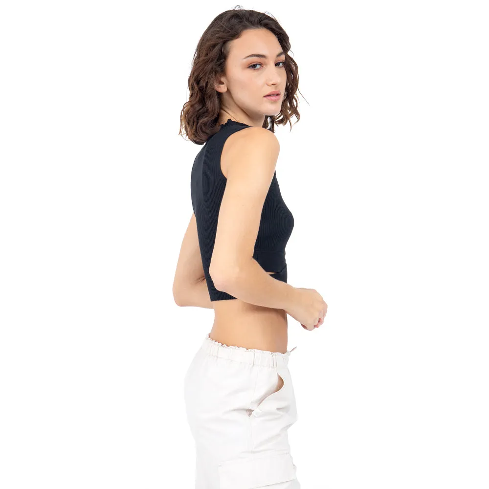 CROP TOP WAIST COMFORT PARA MUJER FOREVER 21