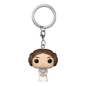 Funko Pop Keychain: Star Wars Clasicos - Princesa Leia Llavero