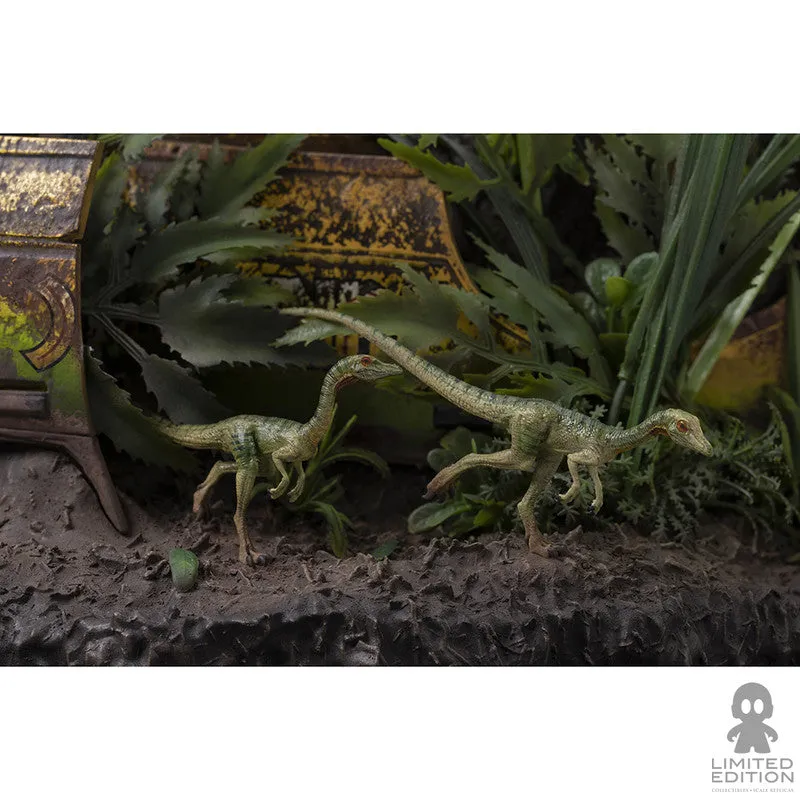 Iron Studios Estatua Blue Deluxe Escala 1:10 Jurassic World Fallen Kingdom