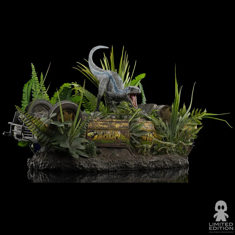 Iron Studios Estatua Blue Deluxe Escala 1:10 Jurassic World Fallen Kingdom