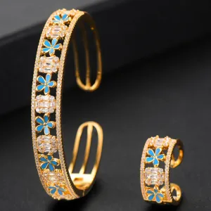 Korea Trendy Bangle Ring Set Jewelry Set For Women