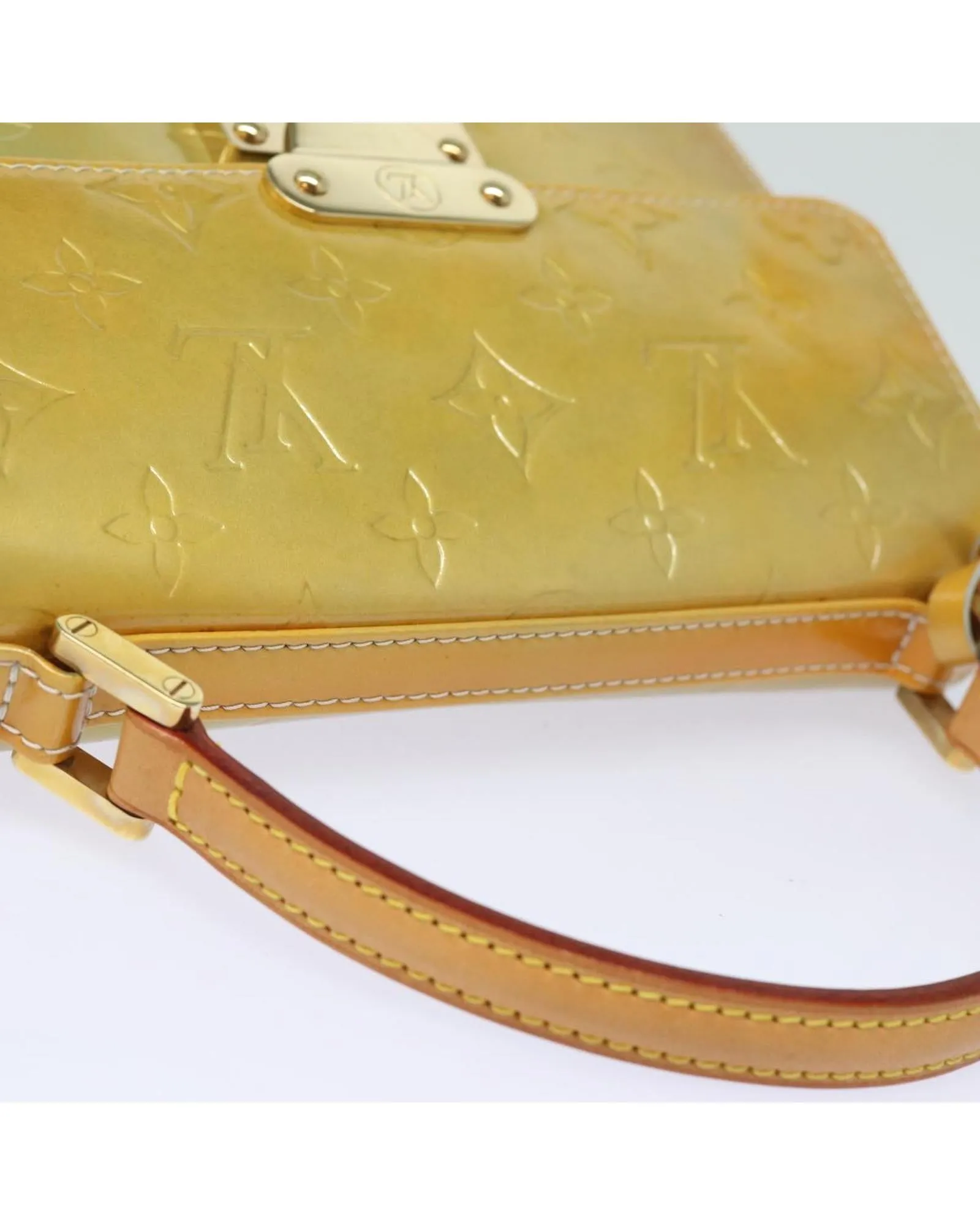 Monogram Vernis Patent Leather Hand Bag with Key and Clochette