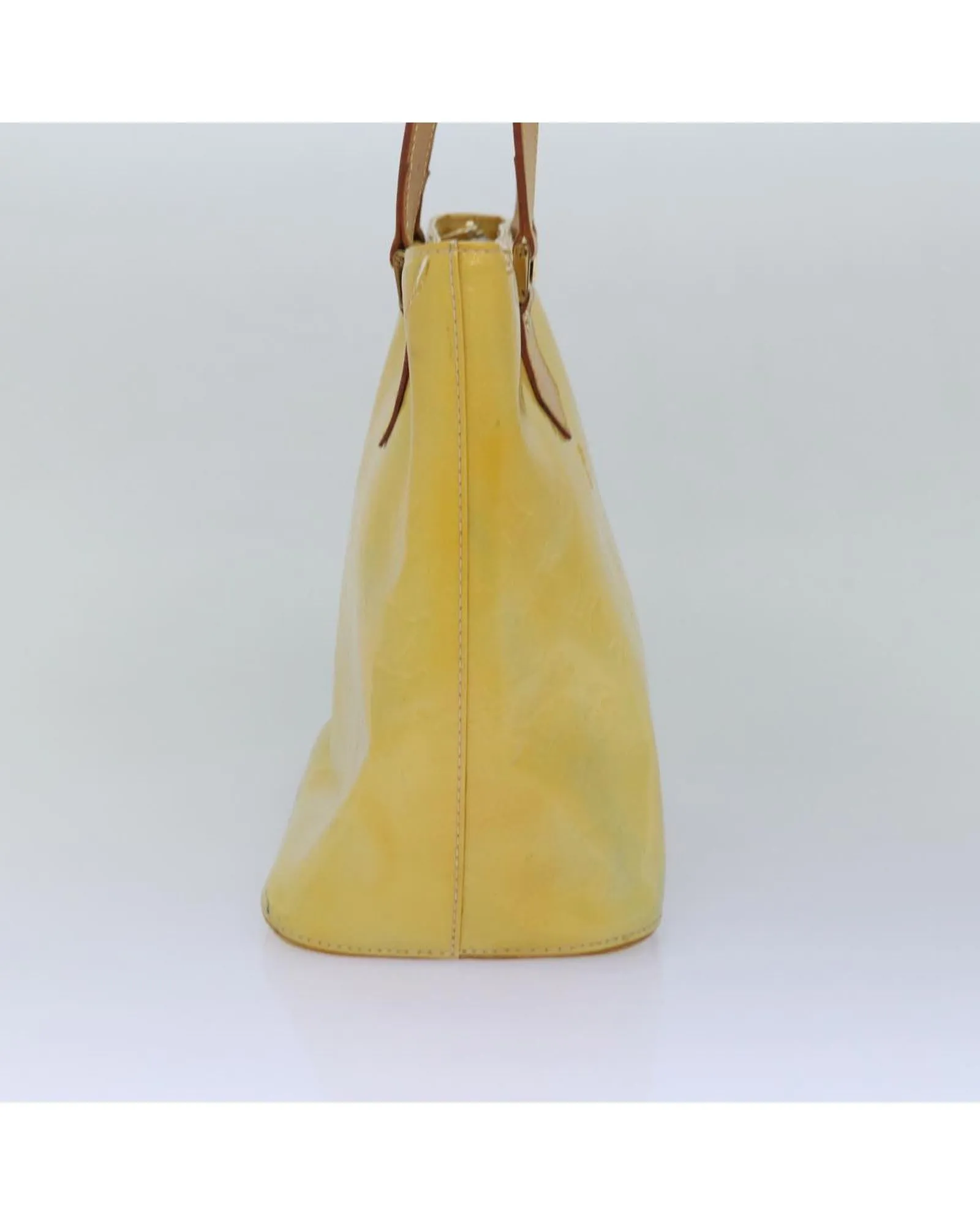 Monogram Vernis Patent Leather Hand Bag with Shoulder Drop