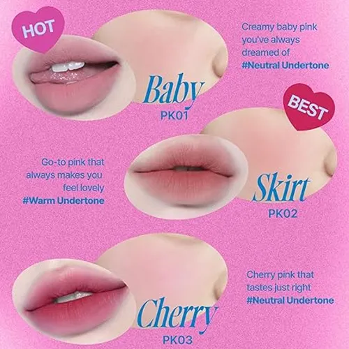 [Multiuso labial y colorete] Fwee Lip&Cheek Blurry Pudding Pot 5ml (30 colors)