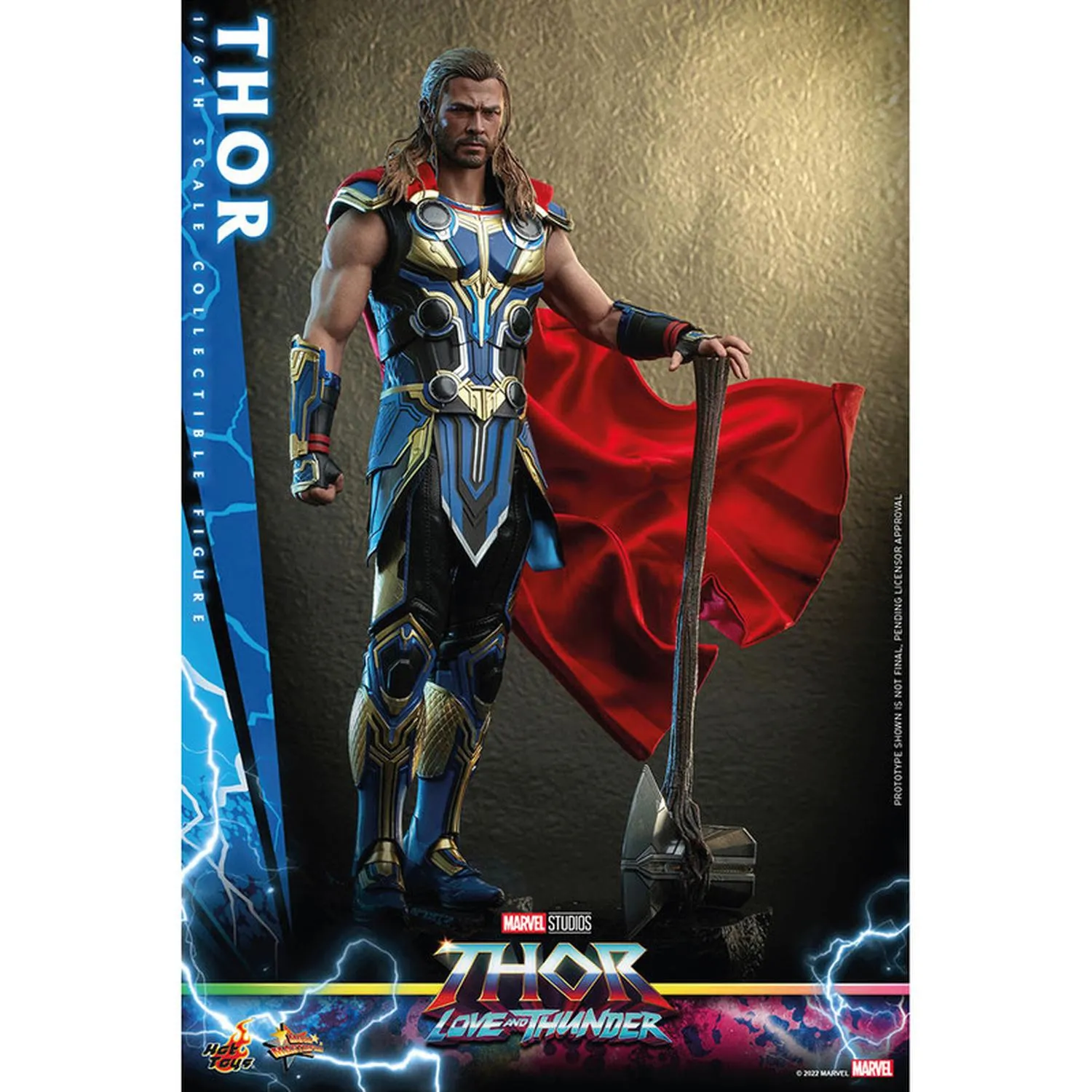 New Arrival Hot Toys Figura Articulada Thor Collector Edition Escala 1:6 Thor: Love And Thunder