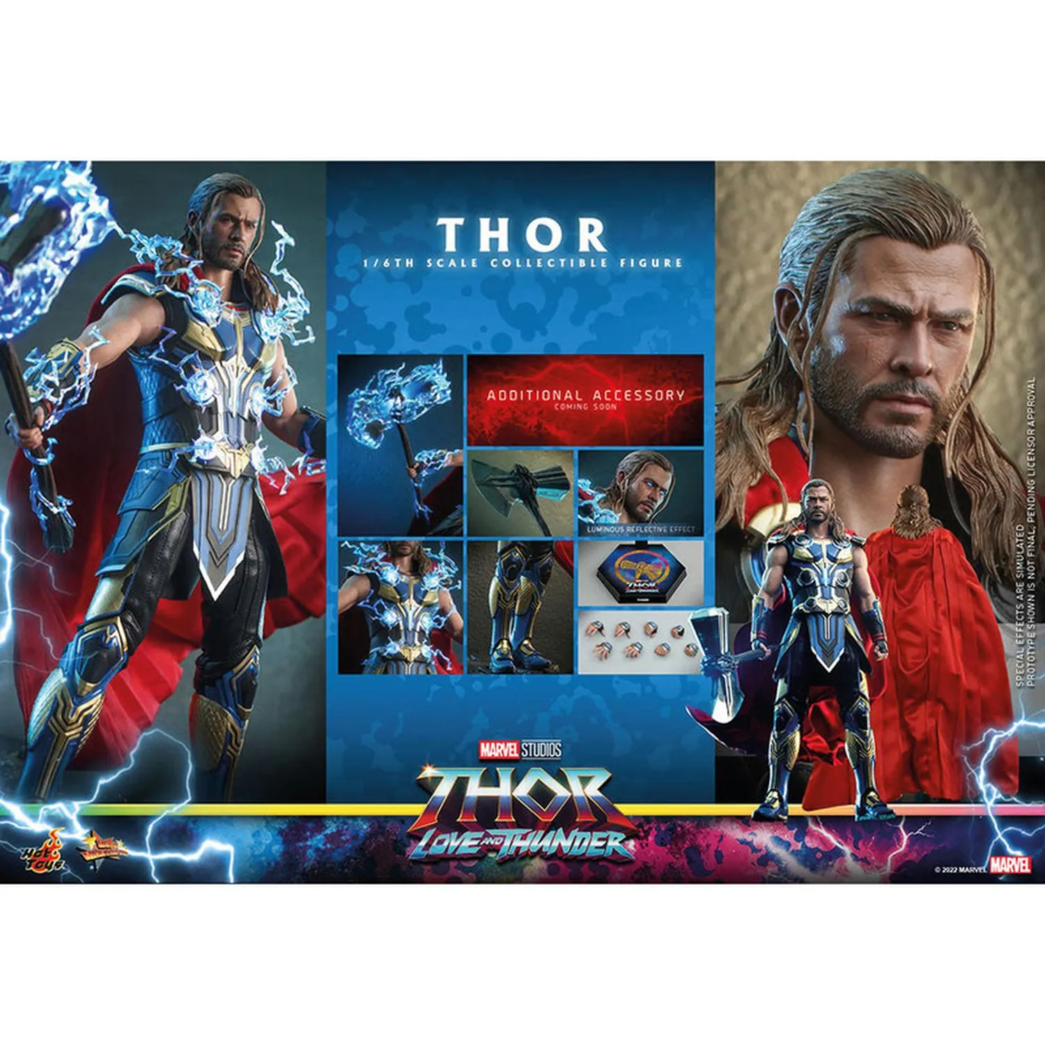 New Arrival Hot Toys Figura Articulada Thor Collector Edition Escala 1:6 Thor: Love And Thunder