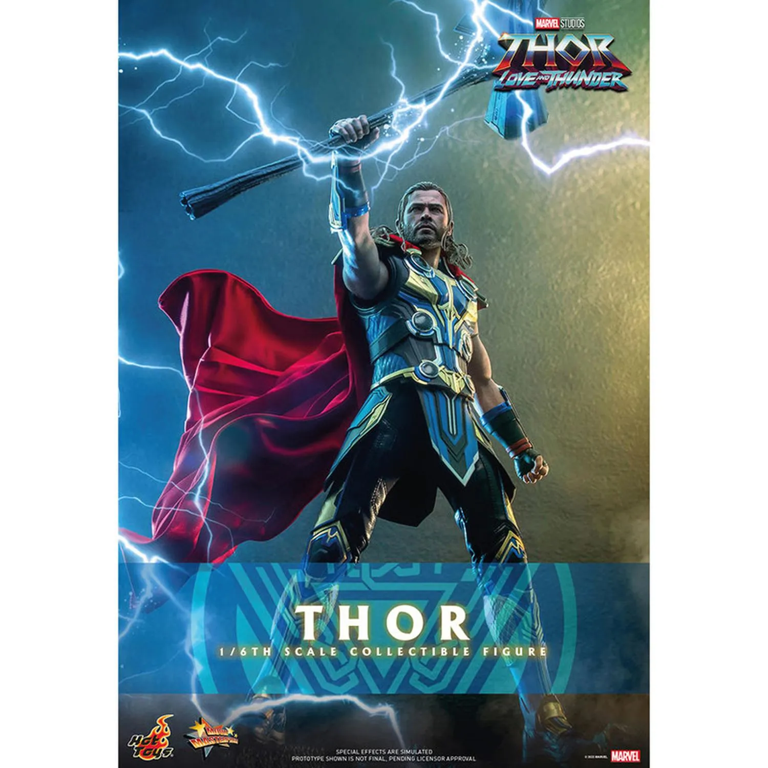 New Arrival Hot Toys Figura Articulada Thor Collector Edition Escala 1:6 Thor: Love And Thunder