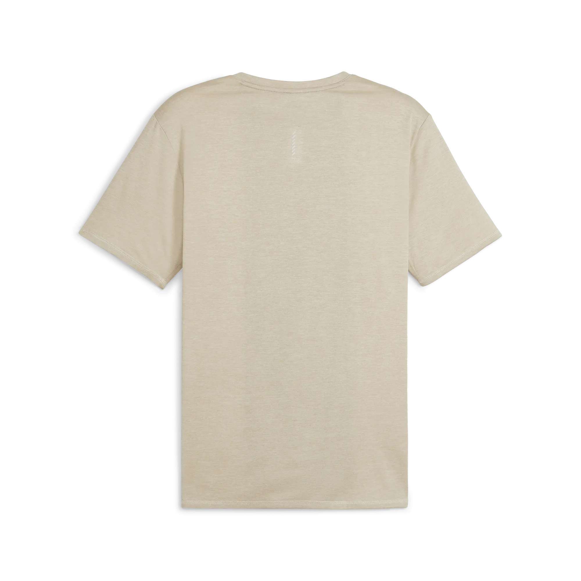 RUN FAVORITE HEATHER SS TEE M Putty Heat