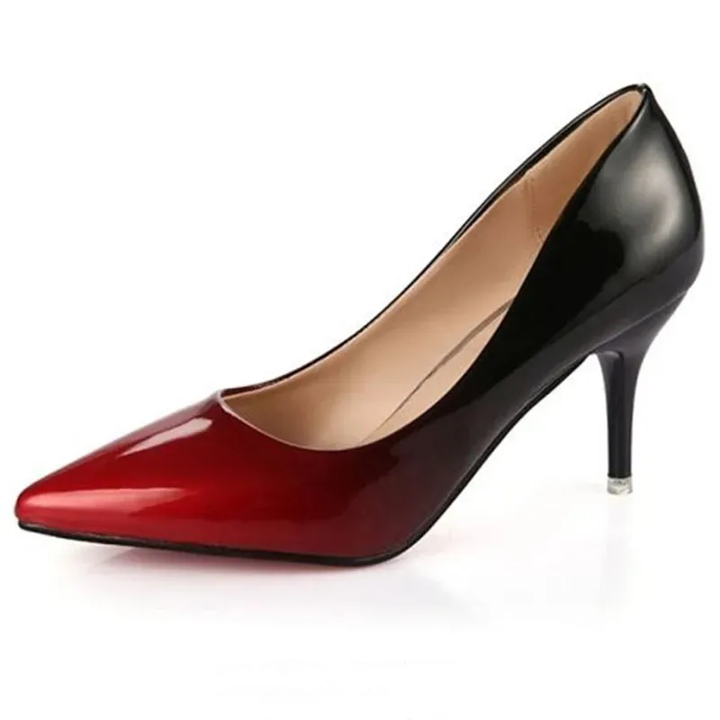 Sapato Feminino Salto Alto 7cm Gradiente