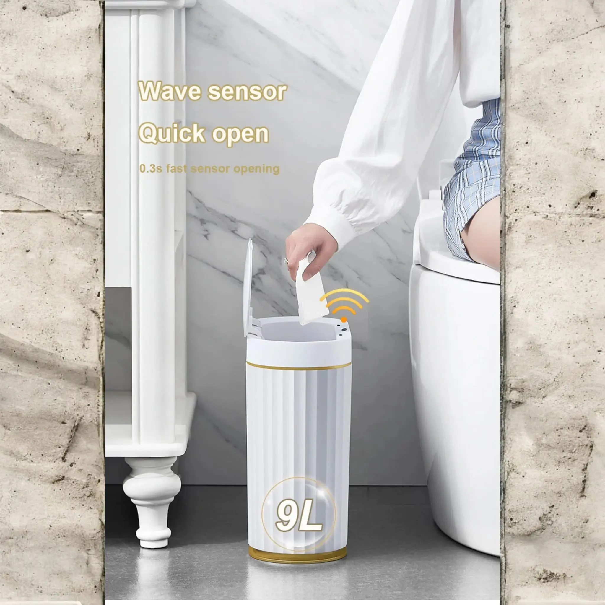 Smart Trash Can – Automatic Hygienic Bin for Home & Office