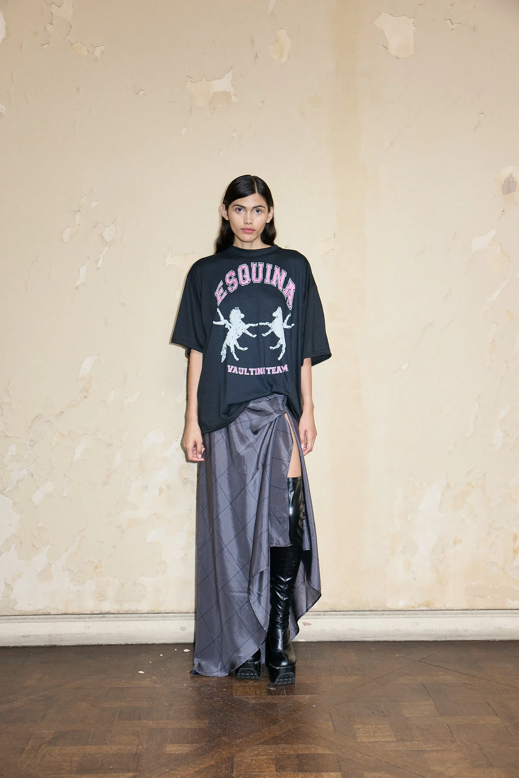 SUIZA SKIRT GRIS