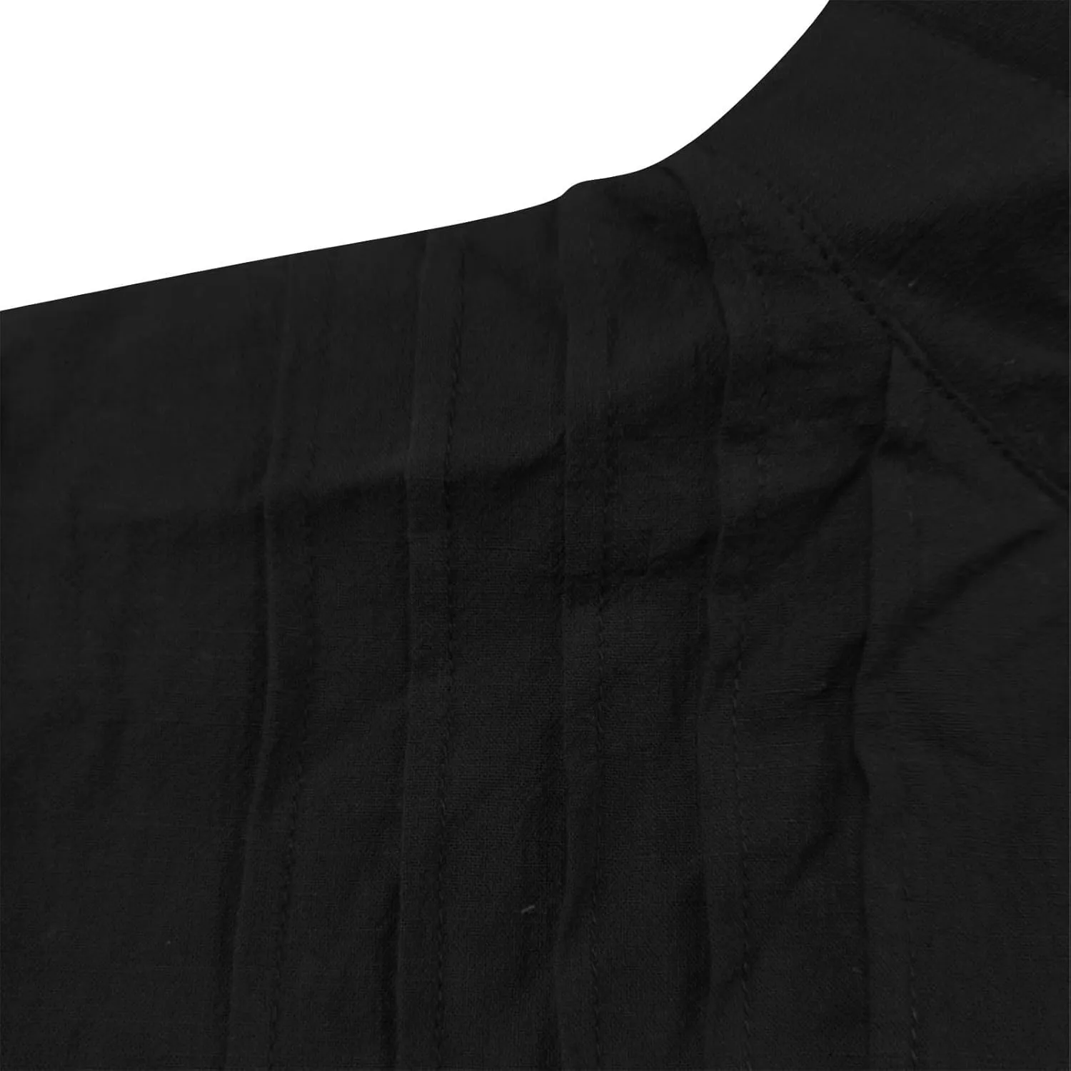 Womens Cotton Linen Button Down Shirt Long Sleeve V Neck Lapel Blouses 2025 Solid Color Elegant Pleated Tunic Tops